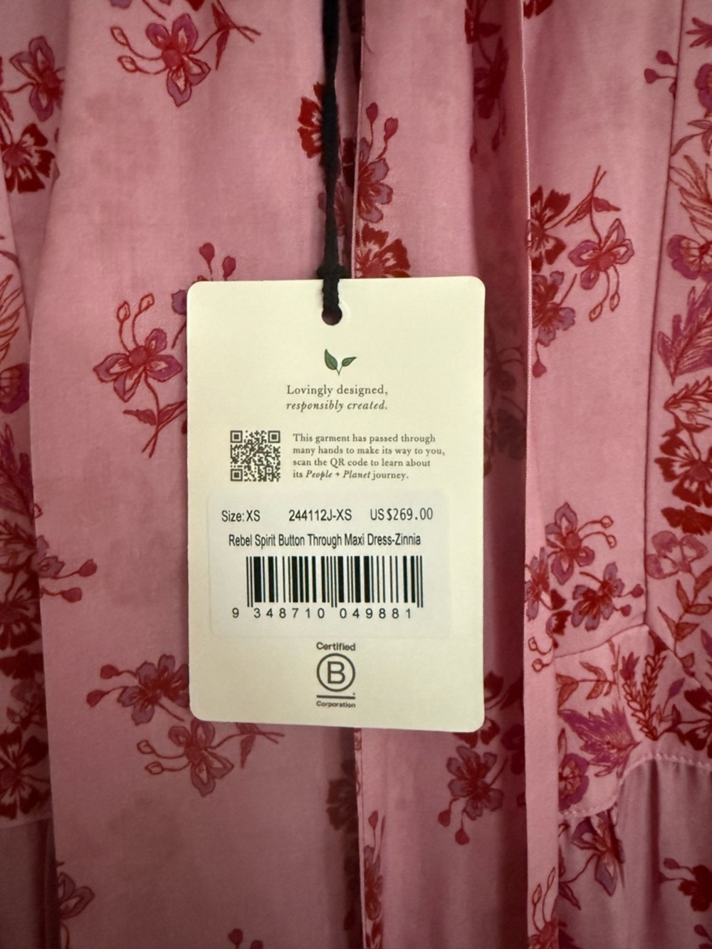 Spell Rebel Spirit Button Through Maxi Dress - Picture 8 of 8